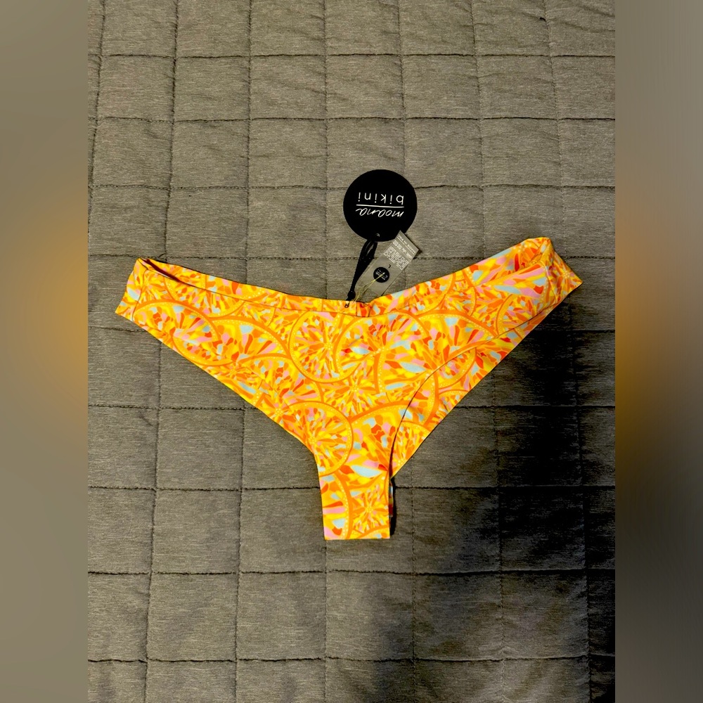 Moana Bikini - Citrus Squeeze Adrift Bottoms - Size Large